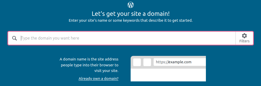 Set up a domain name on WordPress.com