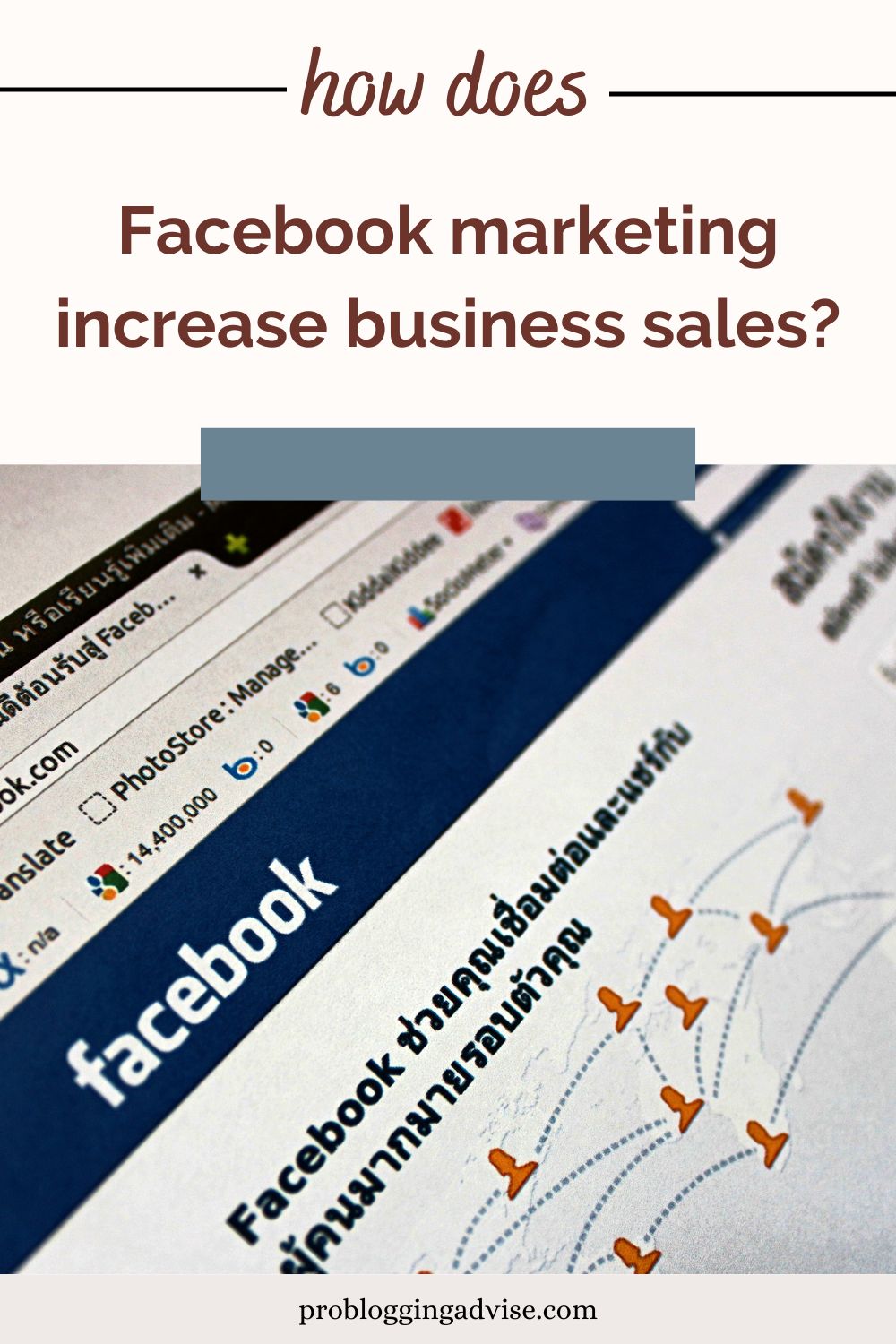 Facebook Marketing Boosts Sales