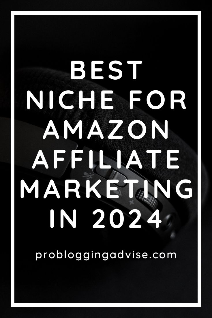 Best Niche for Amazon Affiliate Marketing in 2024