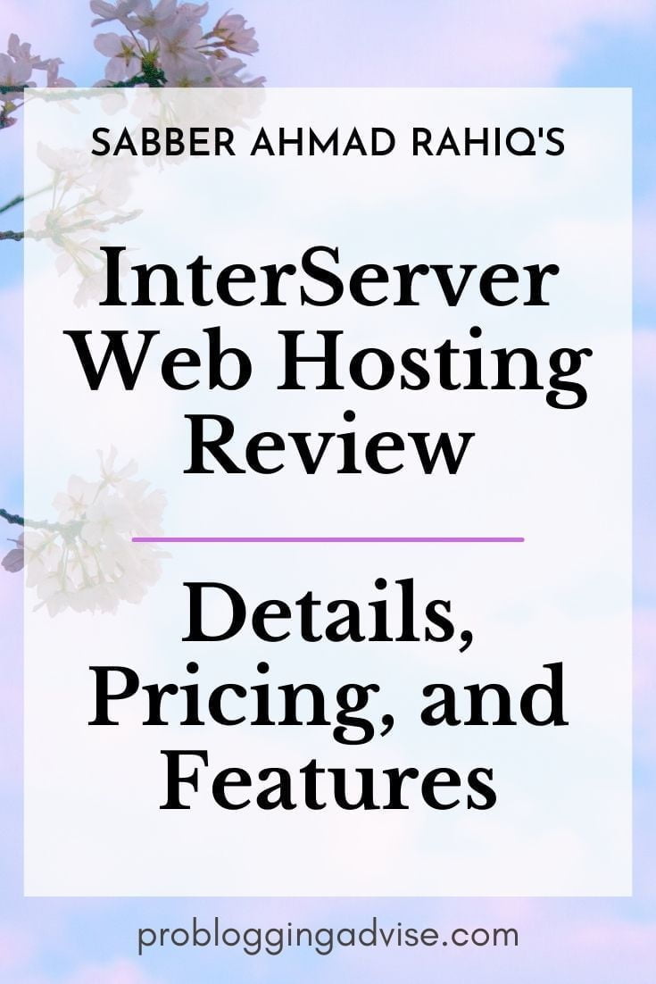 InterServer Web Hosting Review 2024