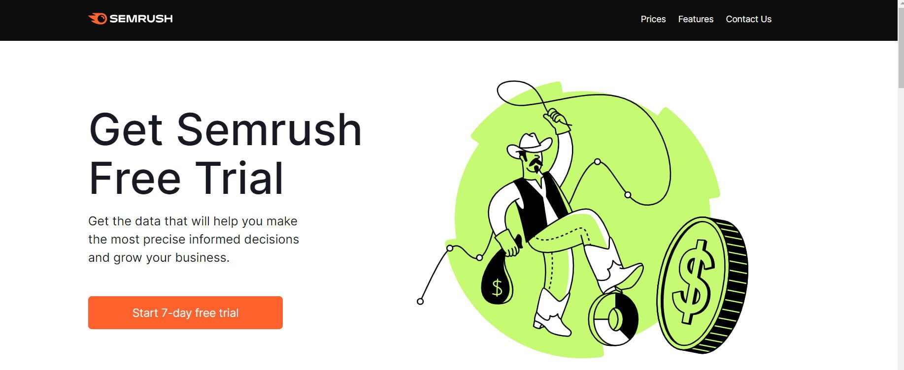 The complete package for SEO and SEM: SEMrush