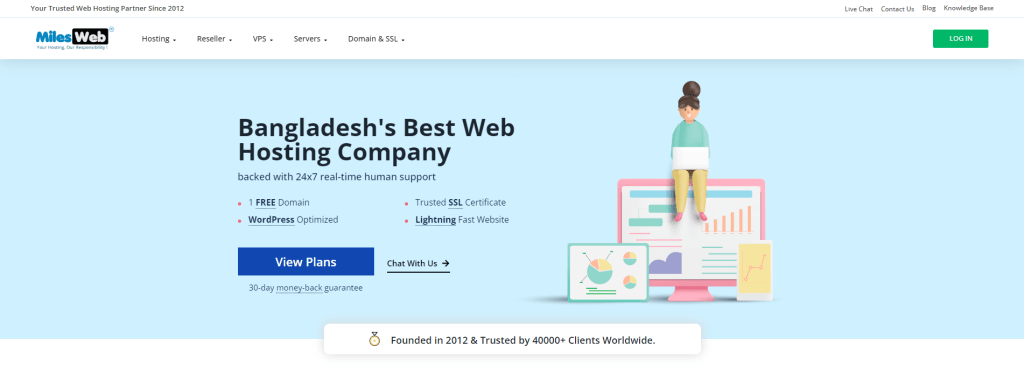Best Web Hosting Company in Bangladesh - MilesWeb